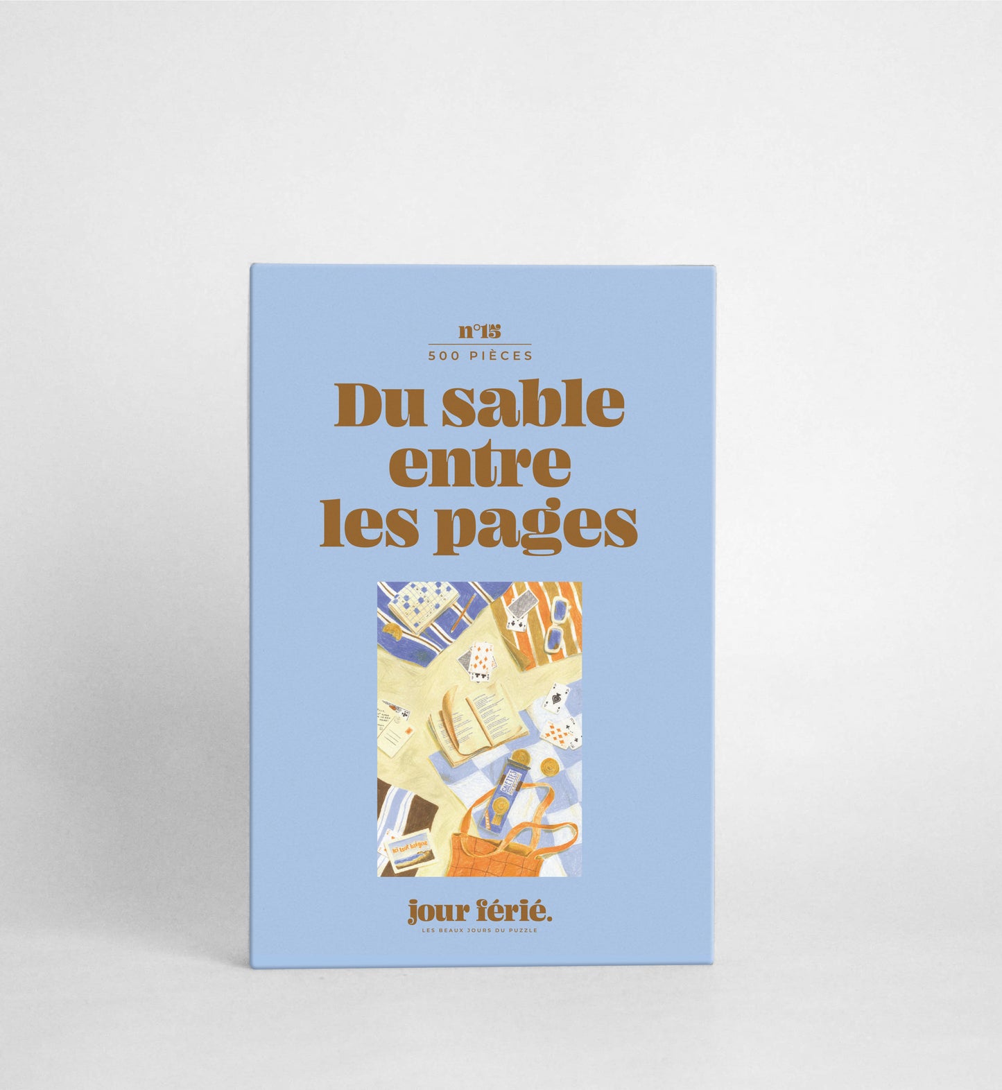 Puzzle 500 pièces | Du sable entre les pages