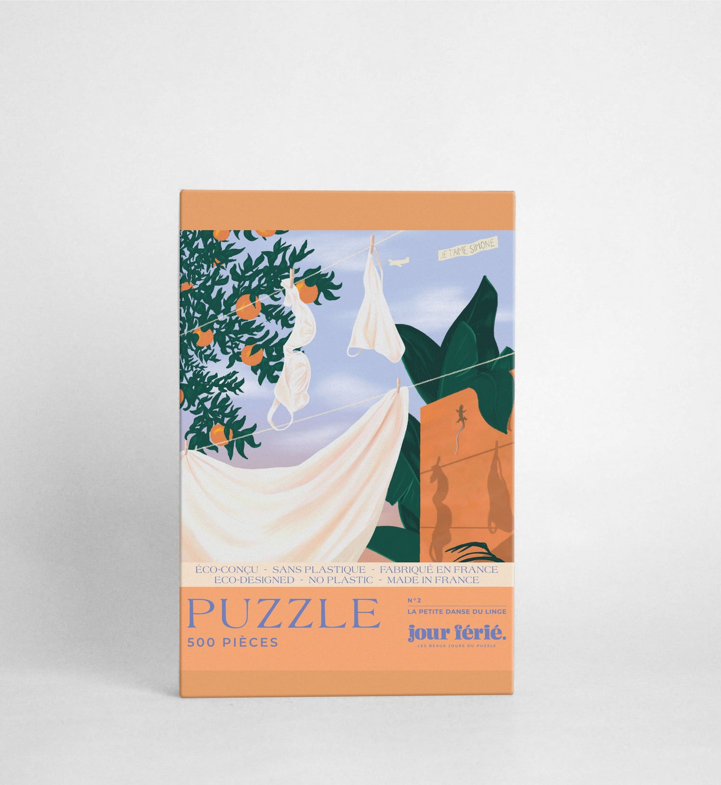 Puzzle 500 pièces | La petite danse du linge