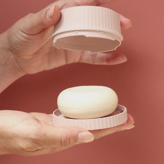 Boite à savon ronde | Rose