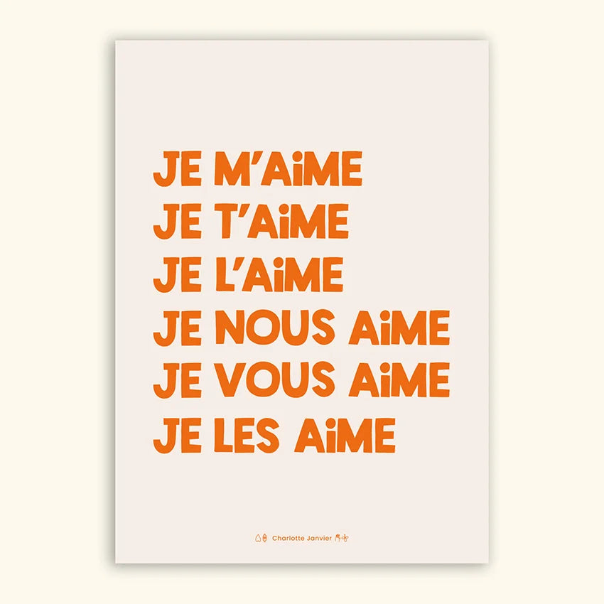 Affiche | Je m'aime