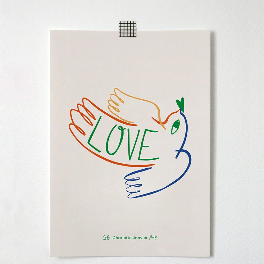 Affiche | Love Colombe