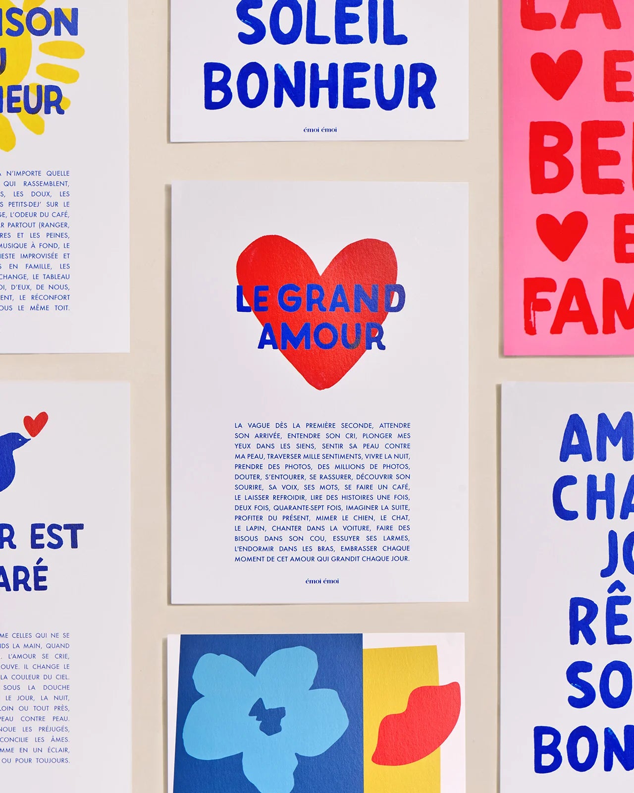 Affiche A3 | Le grand amour