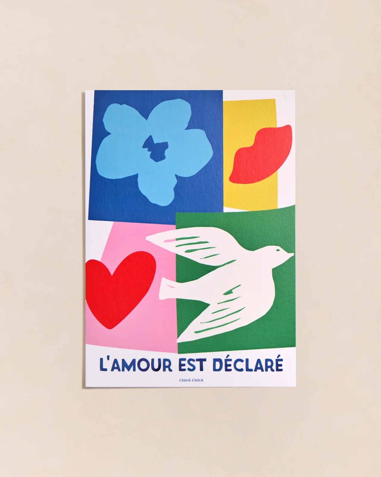 Affiche A3 | L amour est déclaré