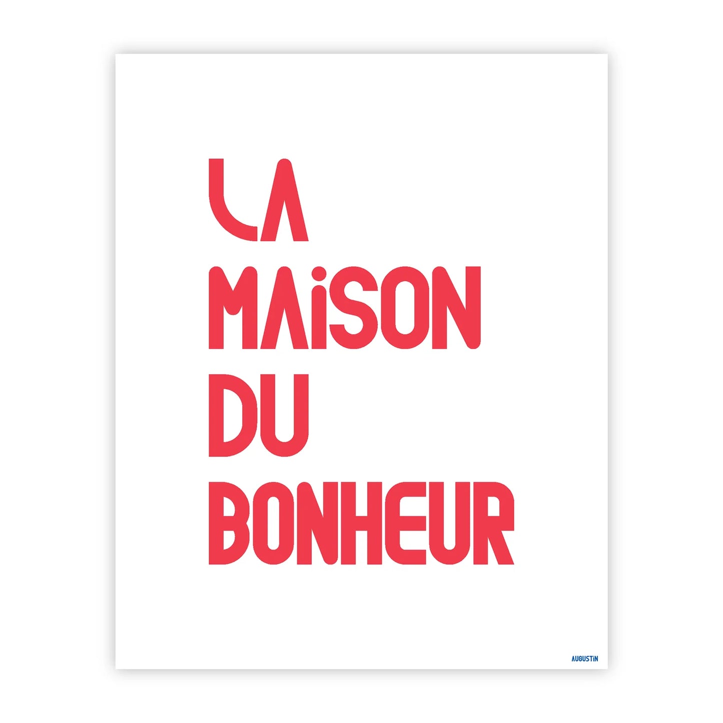 Affiche | La Maison Du Bonheur