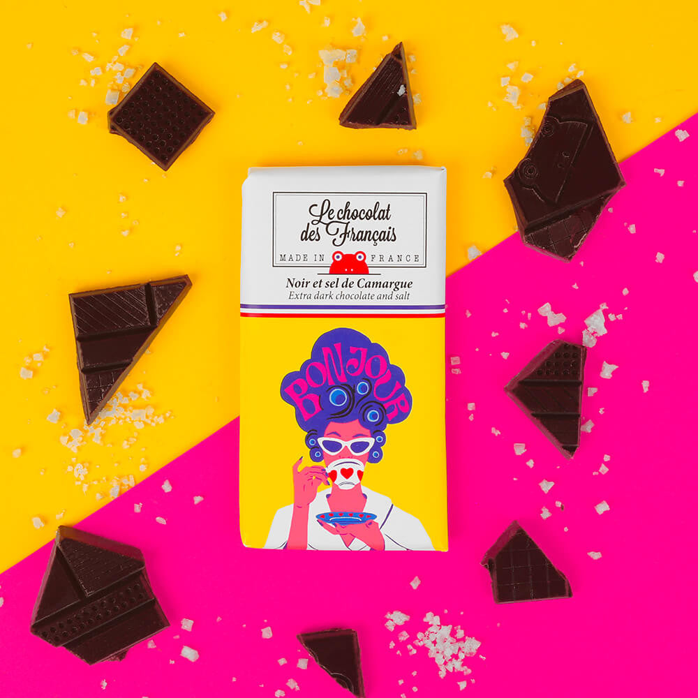 Mini Chocolat Noir & Sel de Camargue | Bonjour
