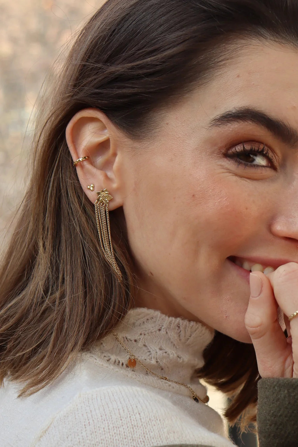 Boucles d'oreilles Clous Coco