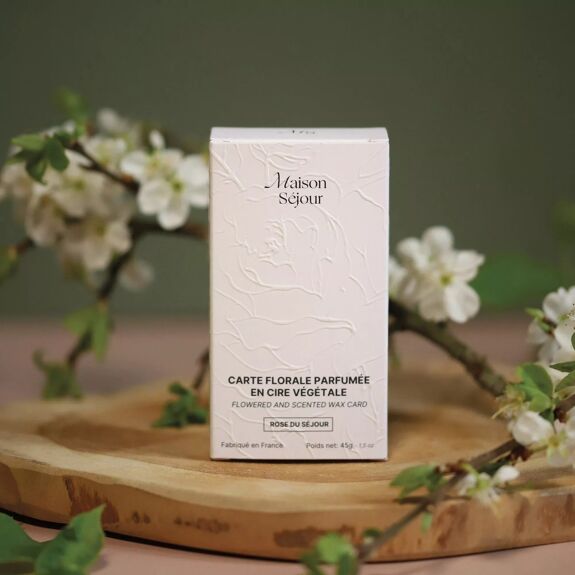 Carte Florale Parfumée | Rose du Séjour