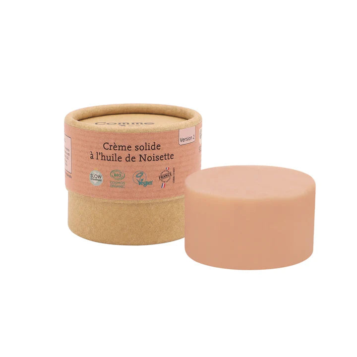 Crème Solide | Huile de noisette