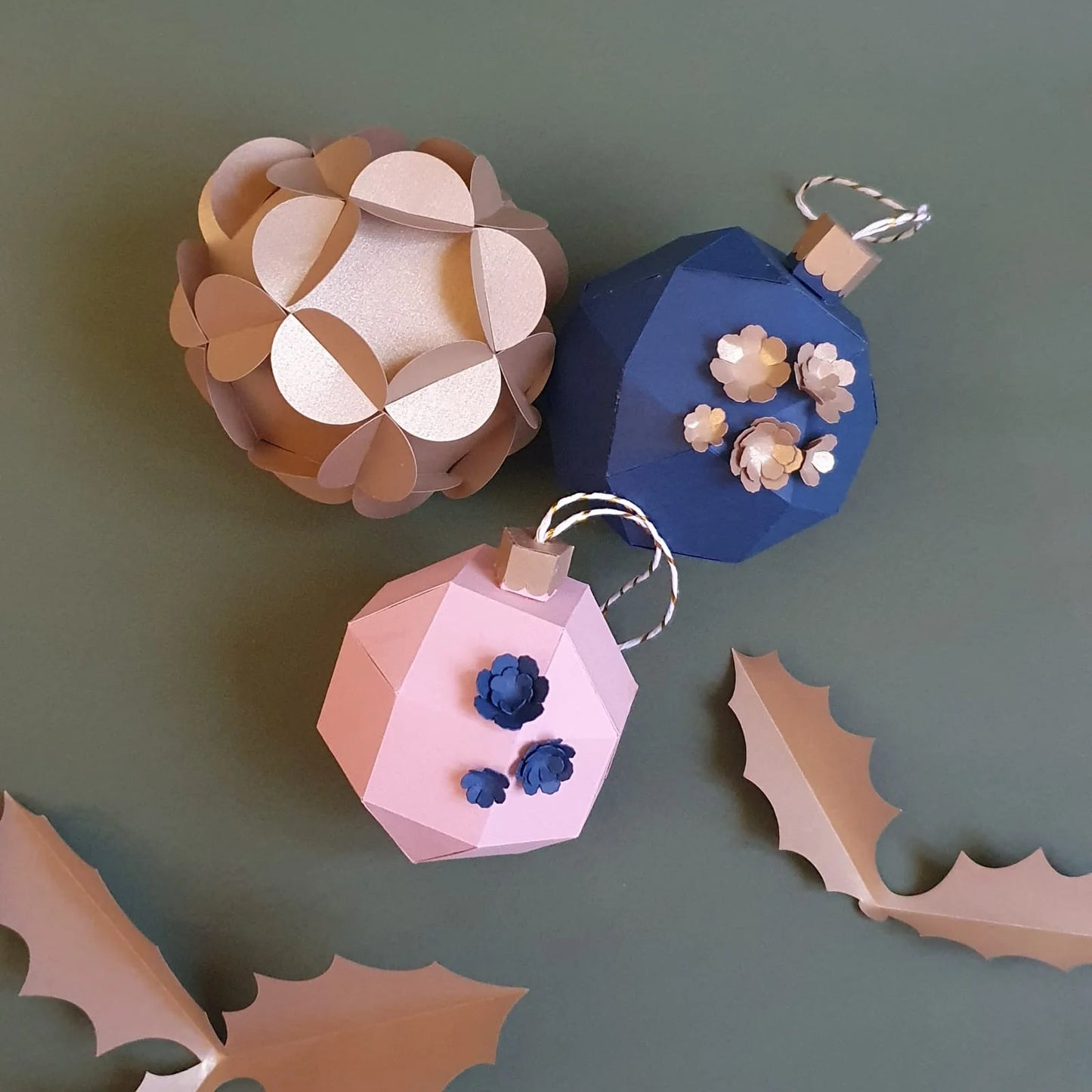 Kit Boules de Noël | Maëlle