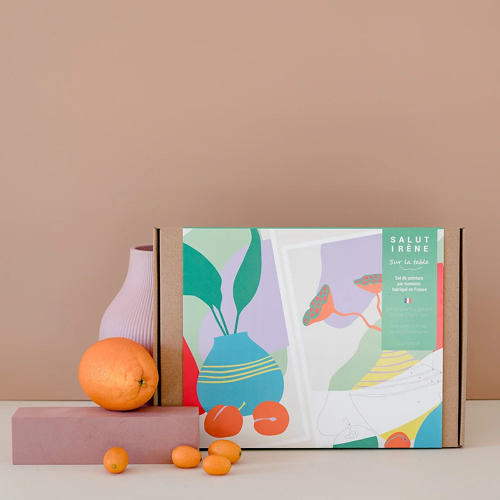Peinture aux numéros | Sur la table