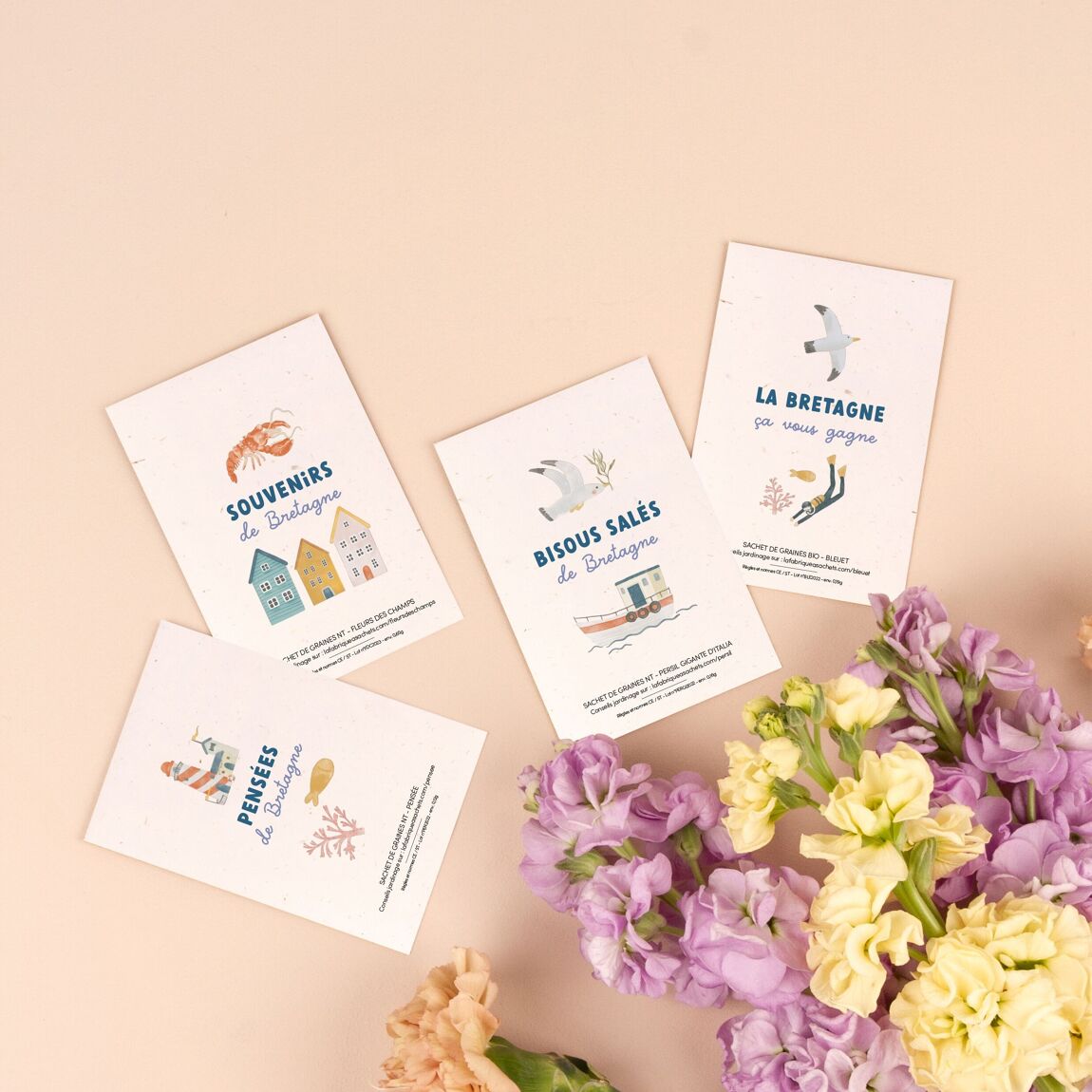 Sachet de graines | Bisous salés de Bretagne