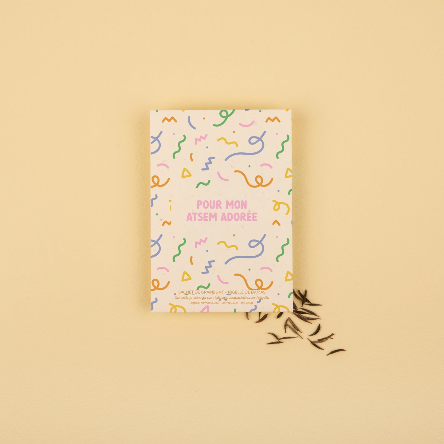 Sachet de graines | Pour mon ATSEM adorée