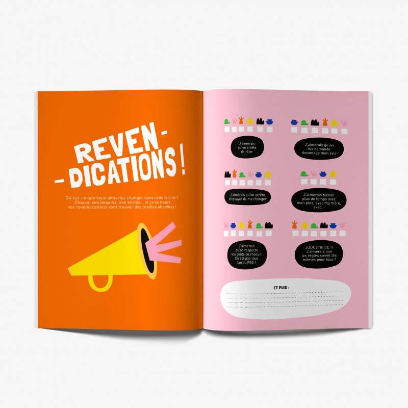 Livre à remplir tous ensemble | Ma tribu recomposée