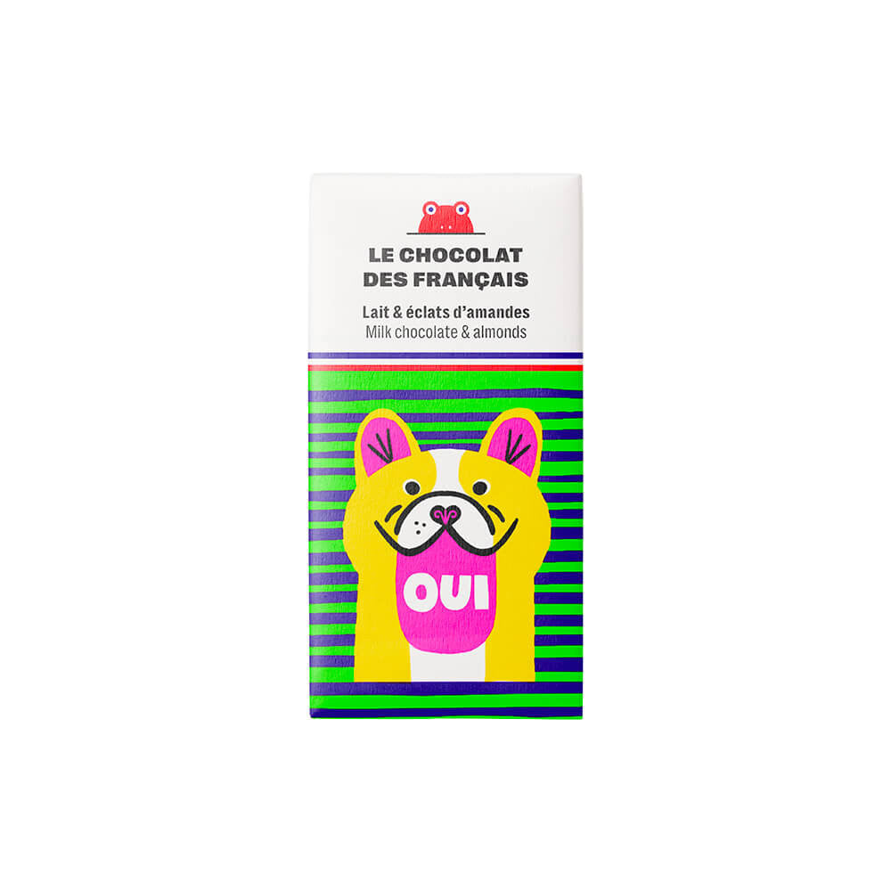 Mini chocolat Lait 41% et éclats d'amandes | Oui