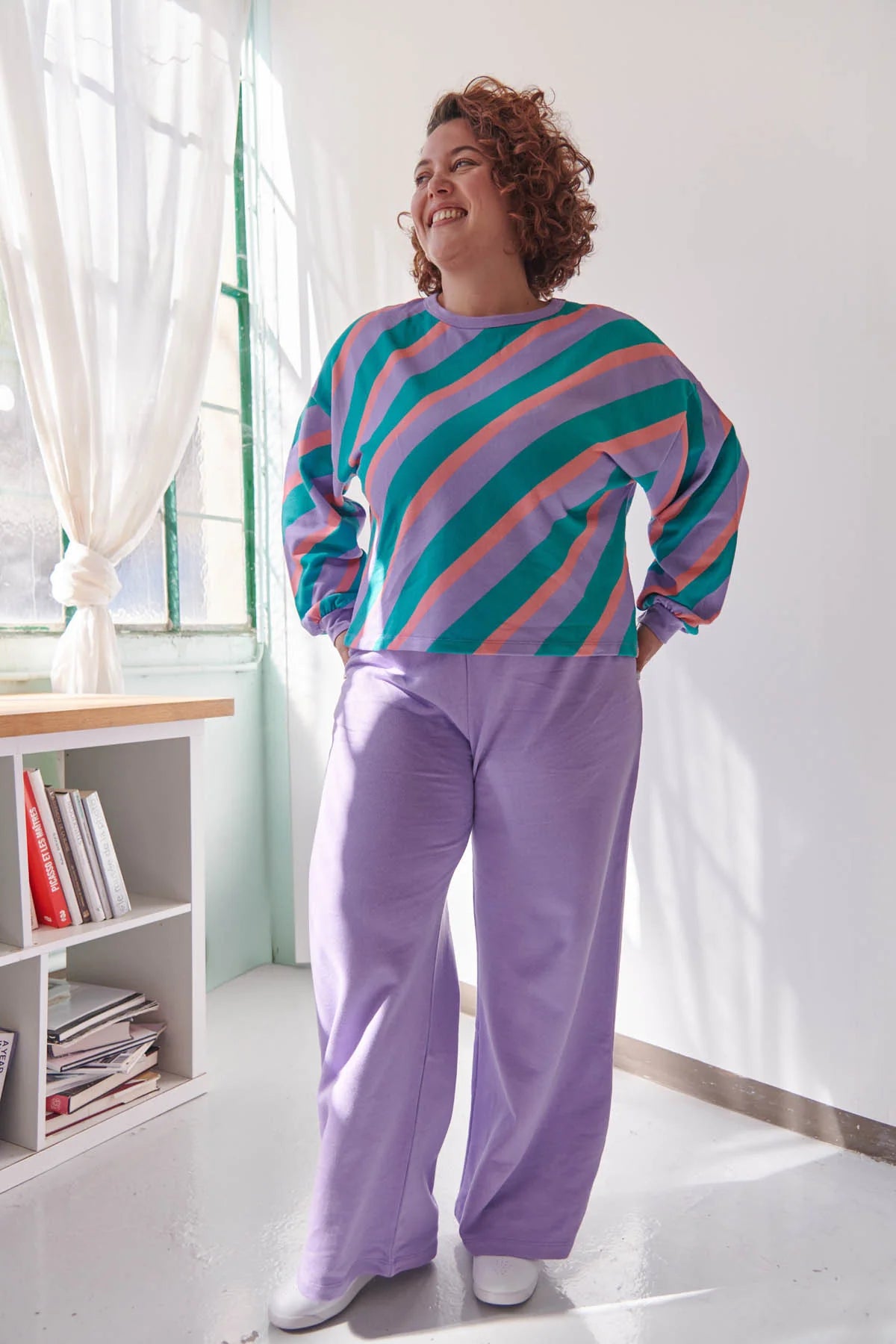 Jogging Coton bio | Violet