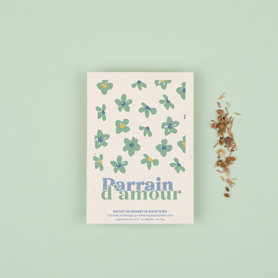 Sachet de graines | Parrain d'amour