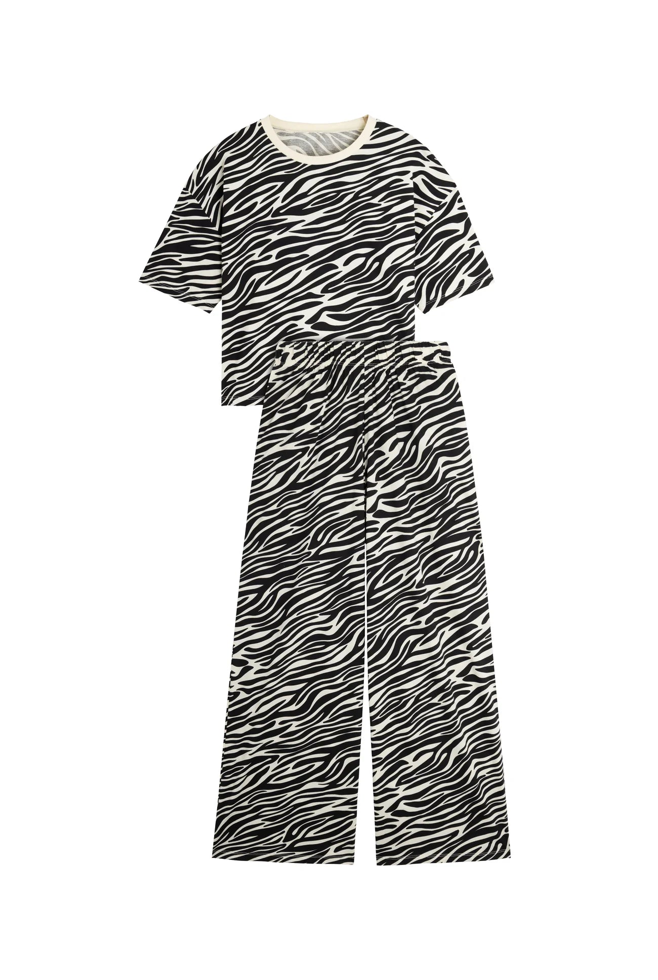 Pyjama long coton BIO | Zebra