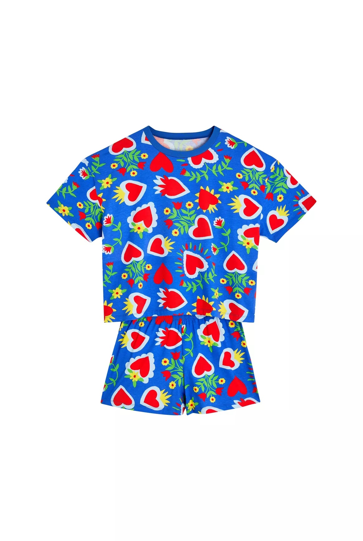 Pyjama coton BIO | Coeurs Ex-voto