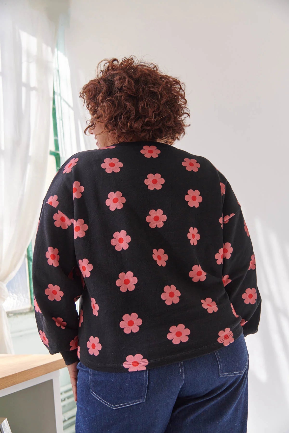 Sweat coton bio | Monique Noir