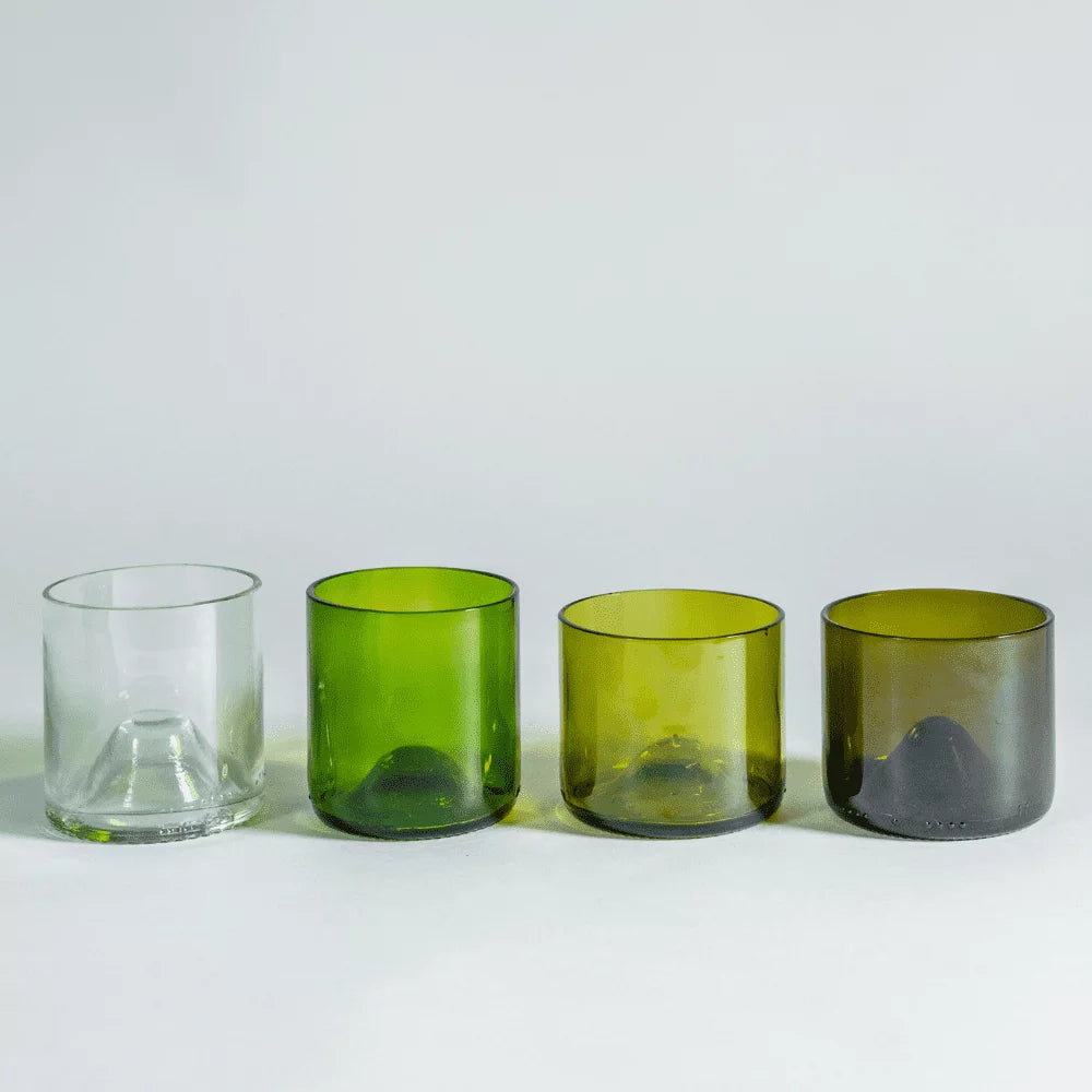 Lot de 4 verres | Cucu - divers coloris