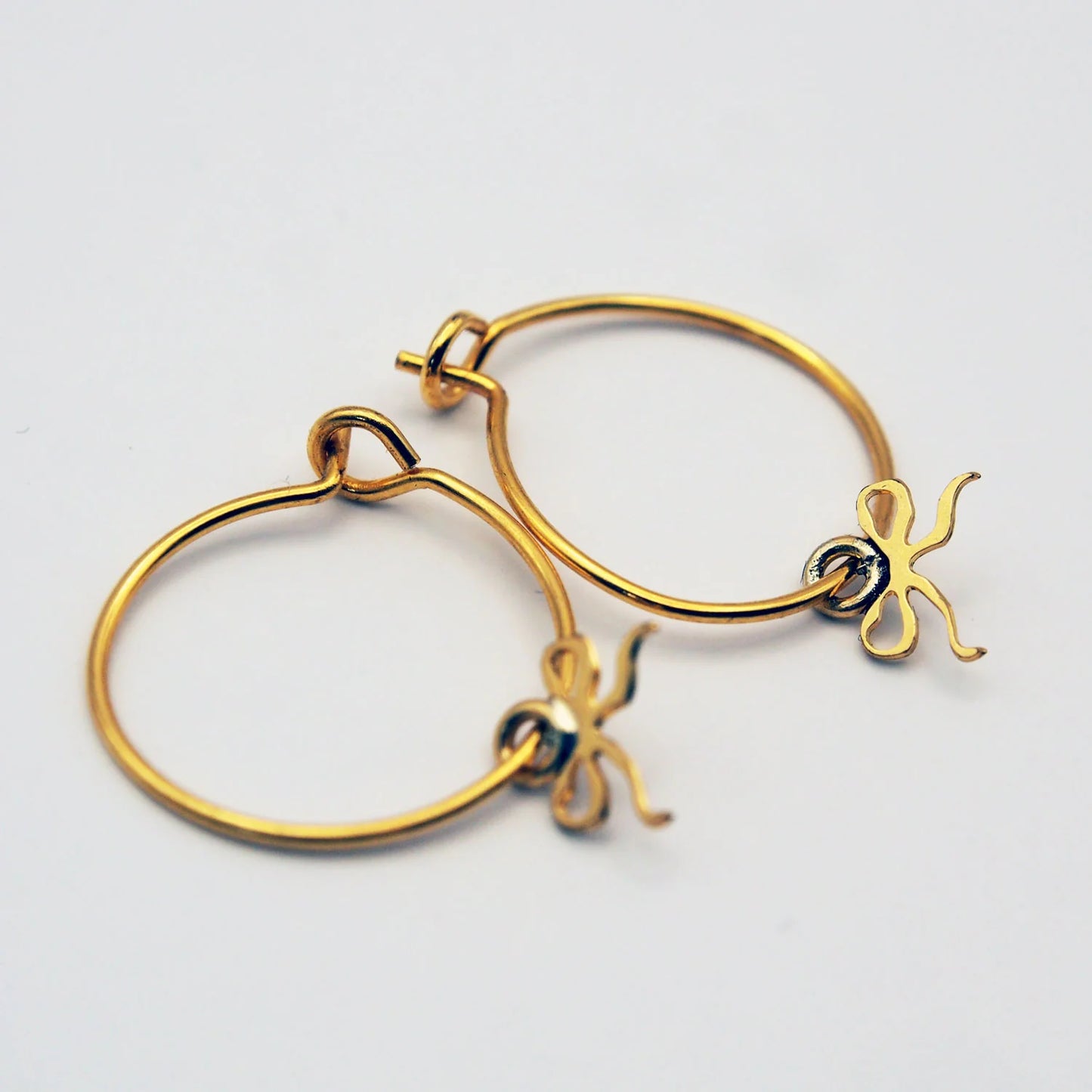 Boucles d'oreilles | Baby Créoles Noeuds