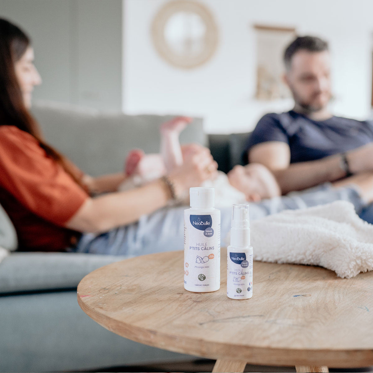 Huile Massage Bébé | P'tits Câlins