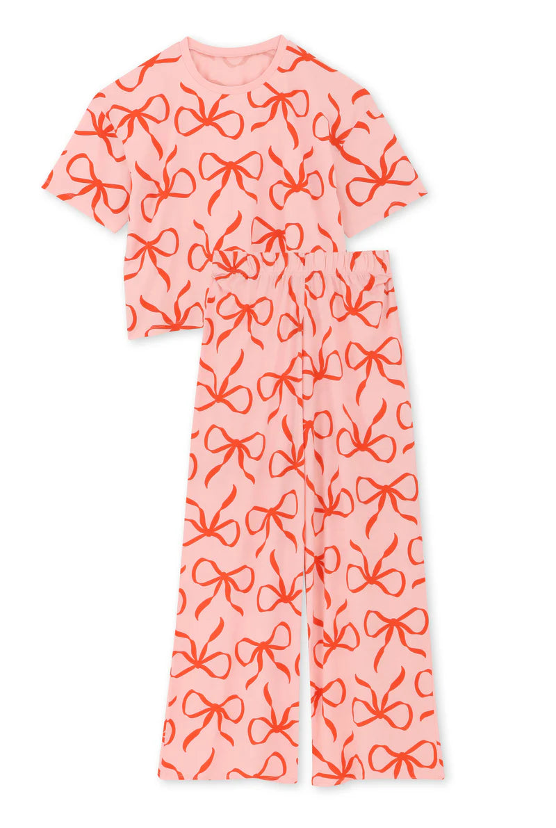Pyjama long coton BIO | Bows