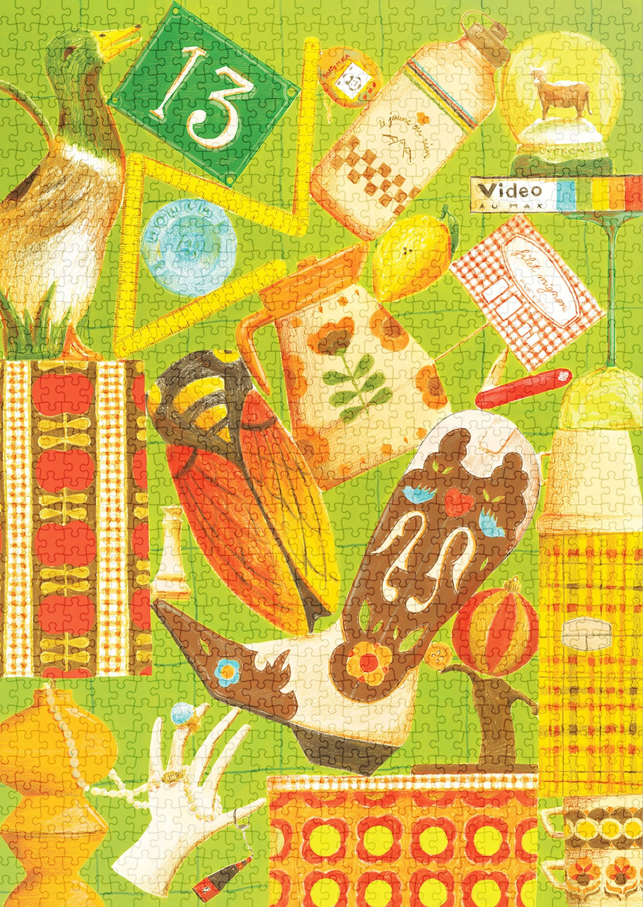 Puzzle 1000 pièces | Le vide grenier