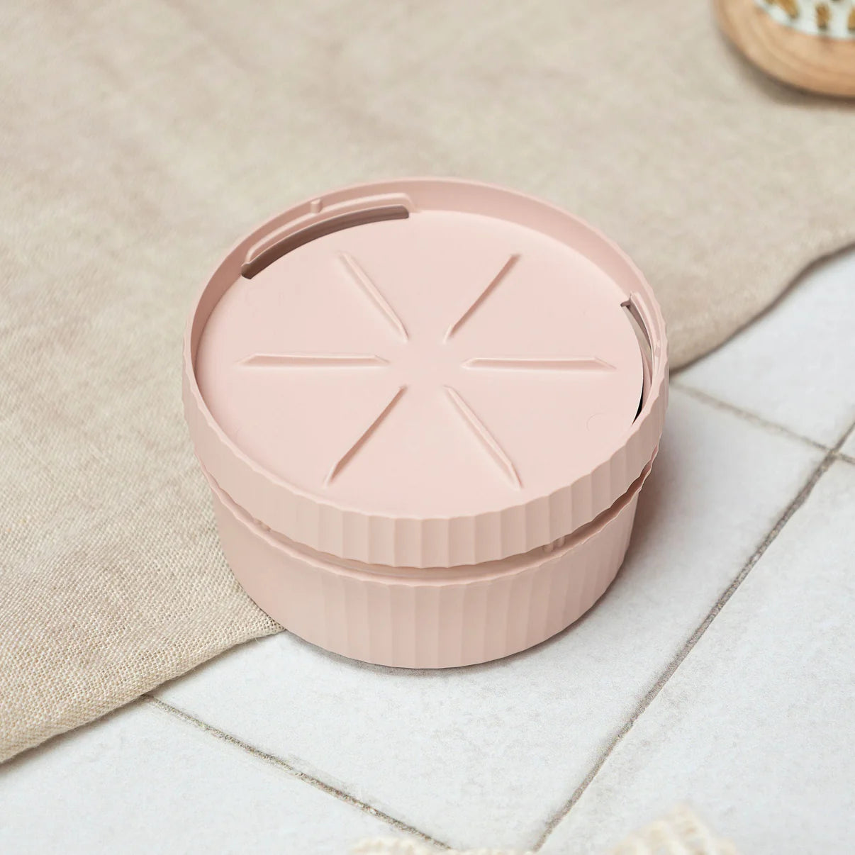 Boite à savon ronde | Rose