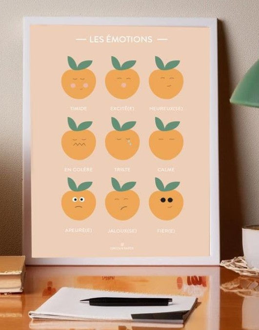 Affiche A3 | Les Emotions Clémentines