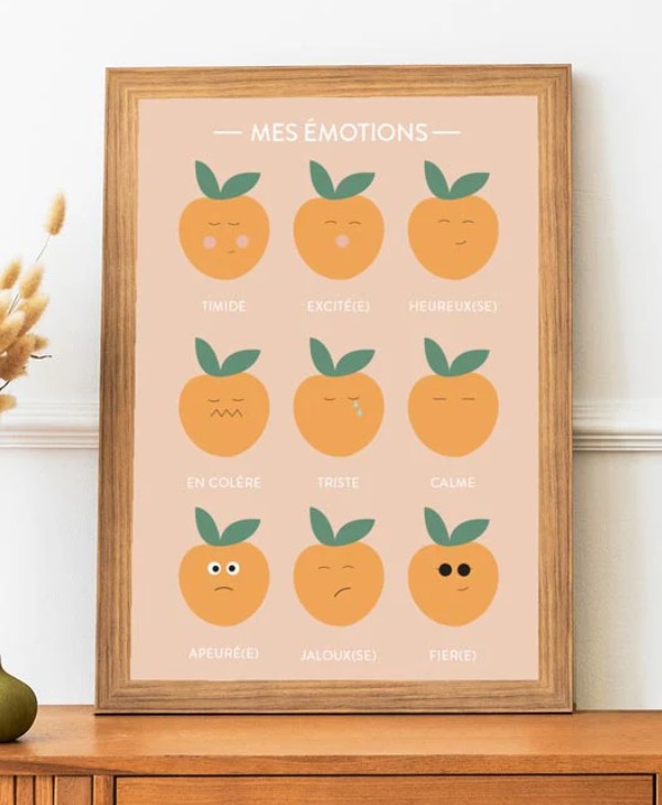 Affiche A3 | Les Emotions Clémentines