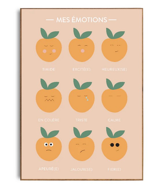 Affiche A3 | Les Emotions Clémentines