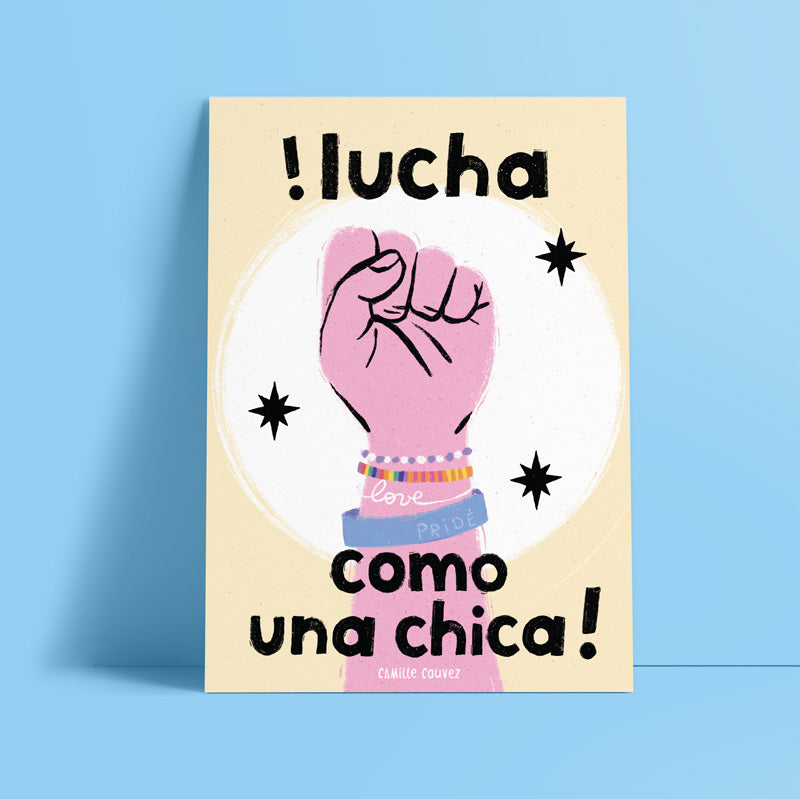 Affiche A5 | Lucha Como una Chica
