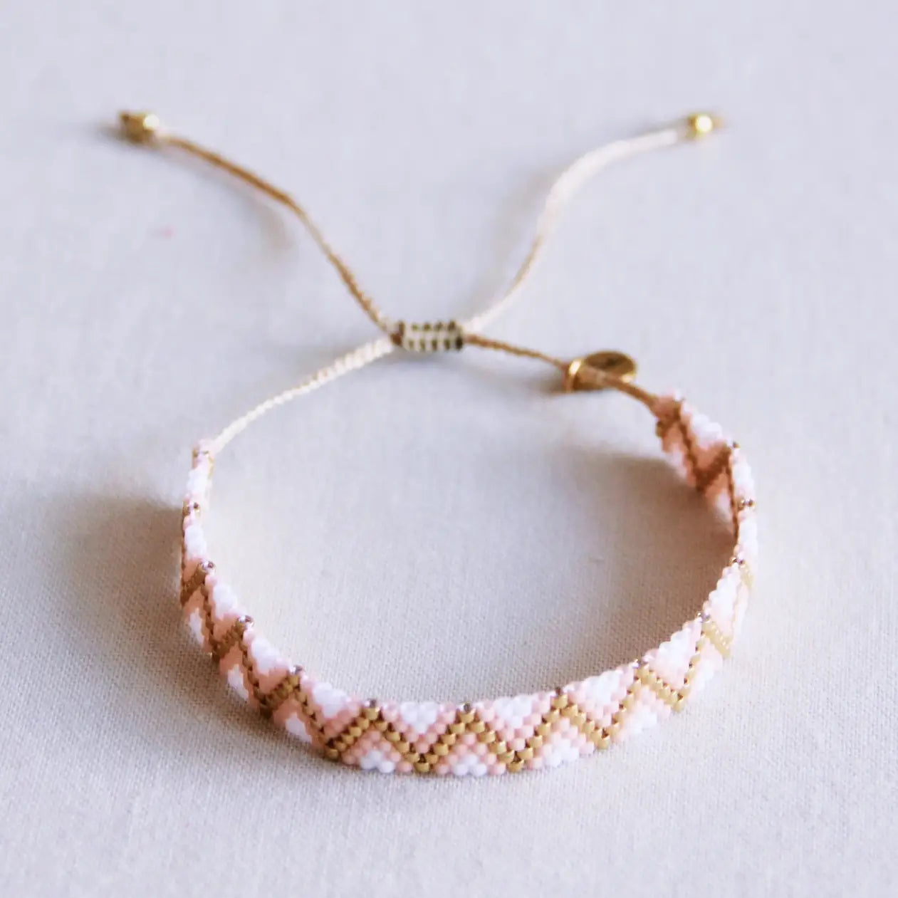 Bracelet Perles zig zag