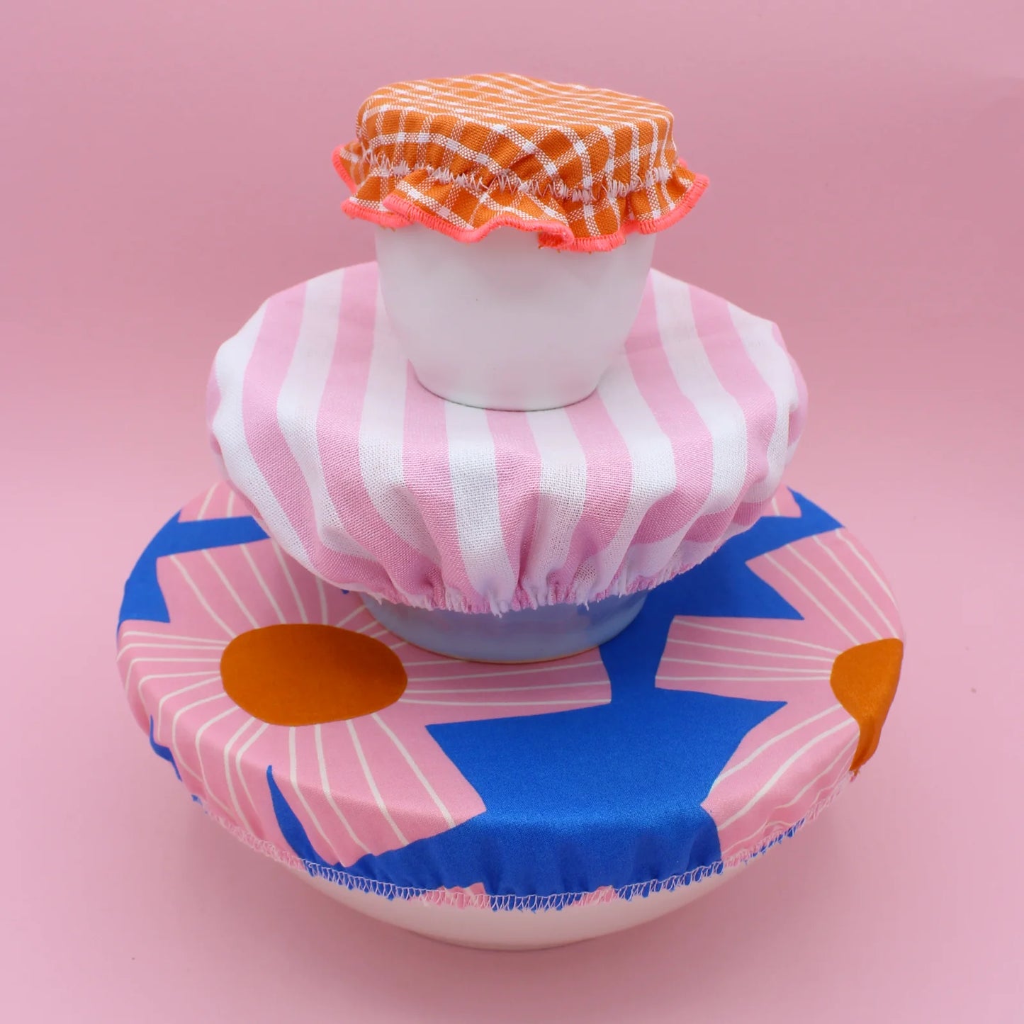 Lot de 3 Charlottes alimentaires | plusieurs motifs