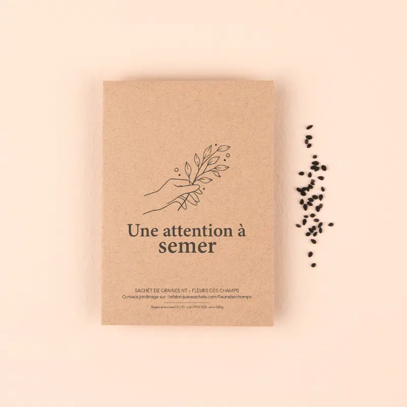 Sachet de graines | Une attention à semer