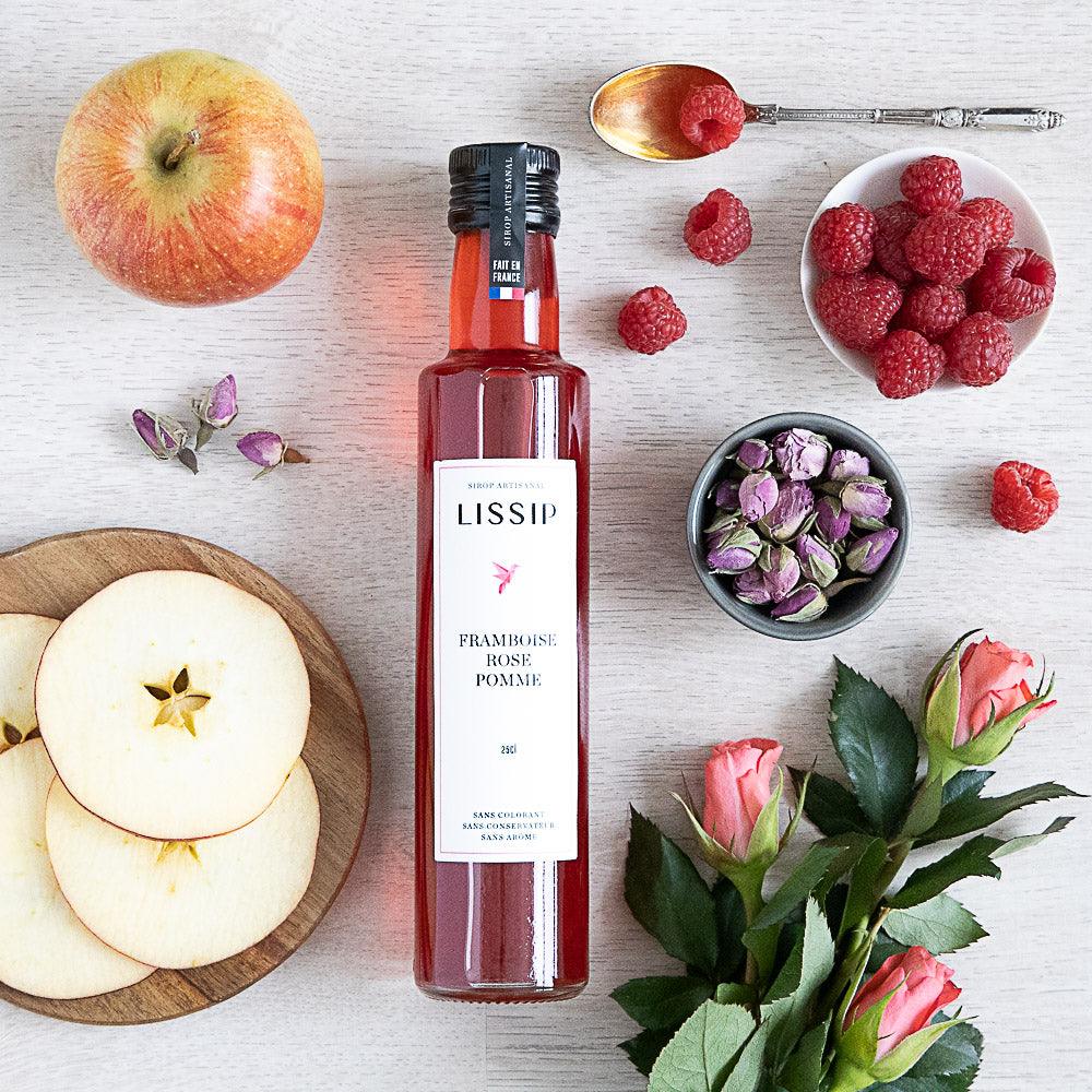 Sirop Artisanal | Framboise Rose Pomme - Nubia