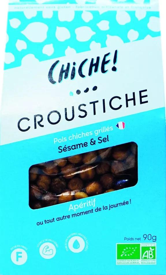 CROUSTICHE | Pois chiches grillés Sésame & Sel - Nubia