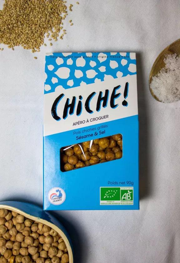 CROUSTICHE | Pois chiches grillés Sésame & Sel - Nubia