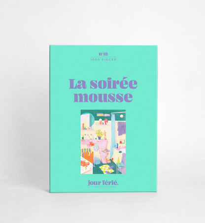 Puzzle 500 pièces | La soirée mousse