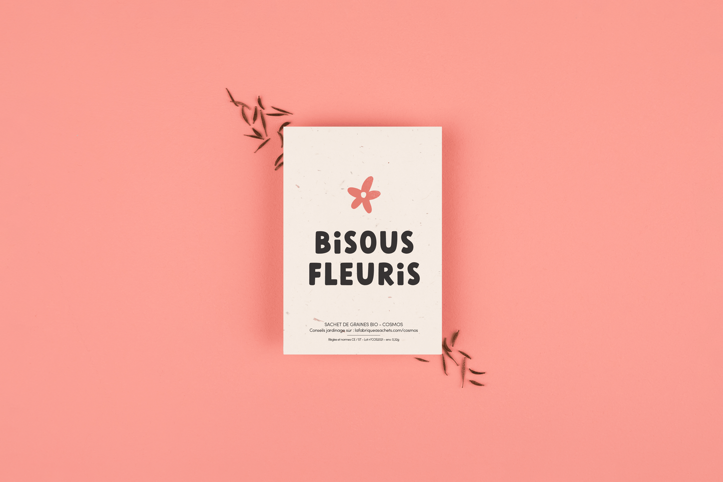 Sachet de graines | Bisous Fleuris - Nubia