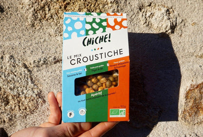 CROUSTICHE | Le Mix Croustiche | Pois chiches x Petits pois x Fèves grillées - Nubia