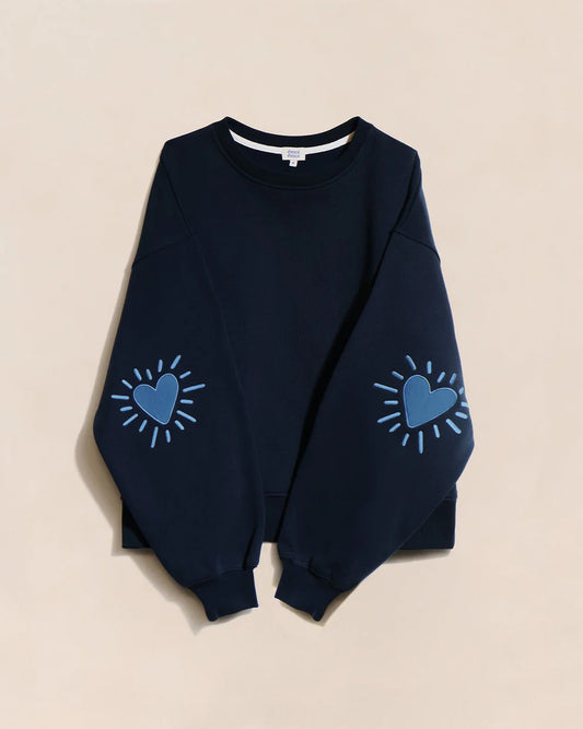 Sweat | cœur solaire bleu
