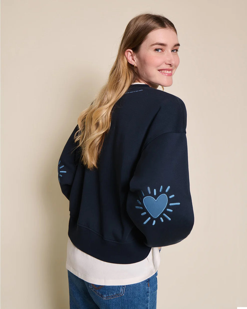 Sweat | cœur solaire bleu