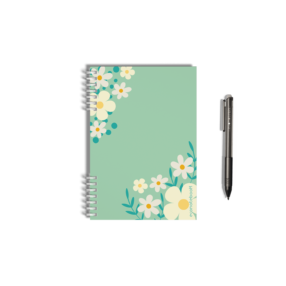 Carnet réutilisable A5 | Fleurs - Nubia