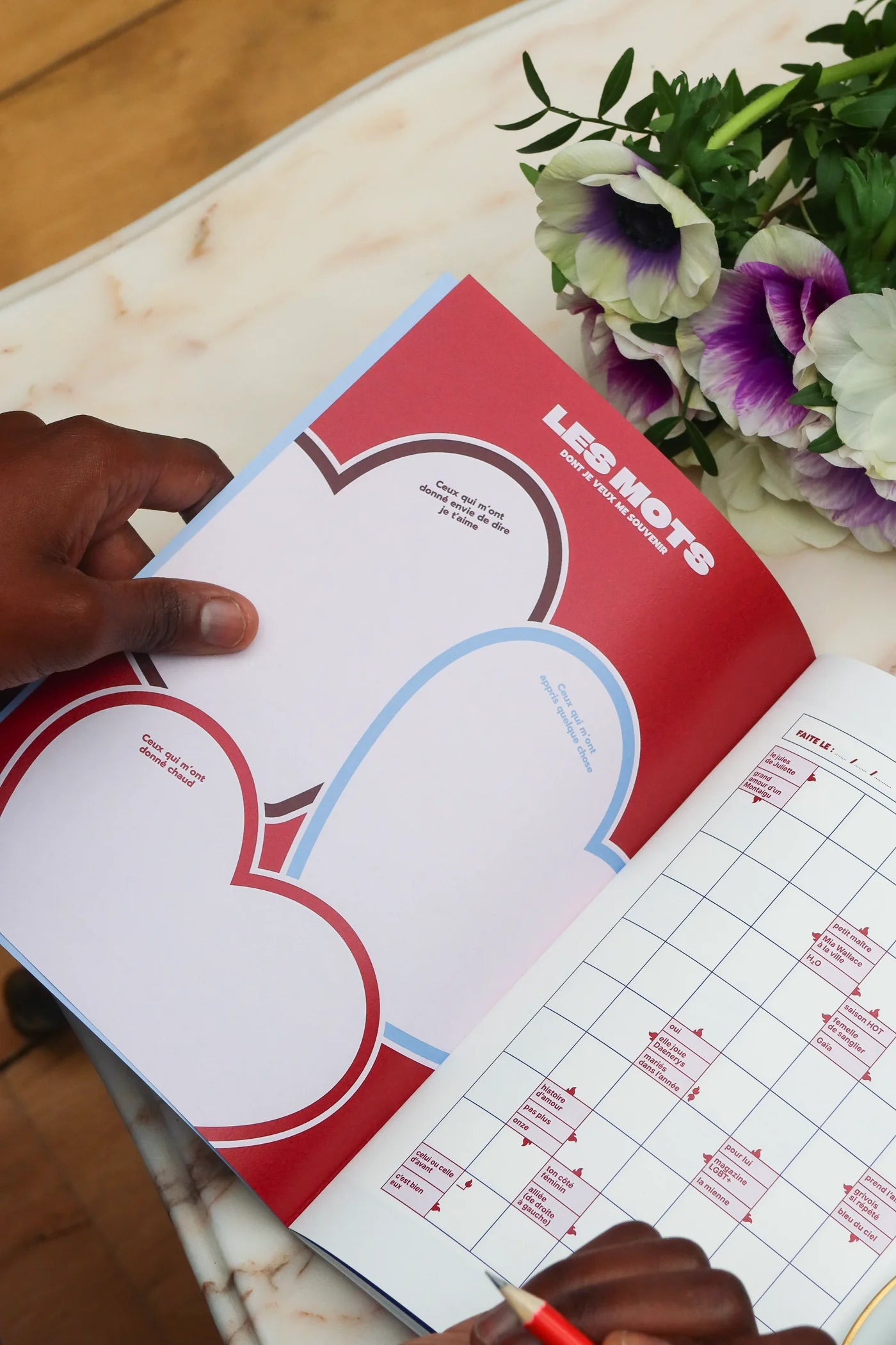 Mots fléchés | Amour