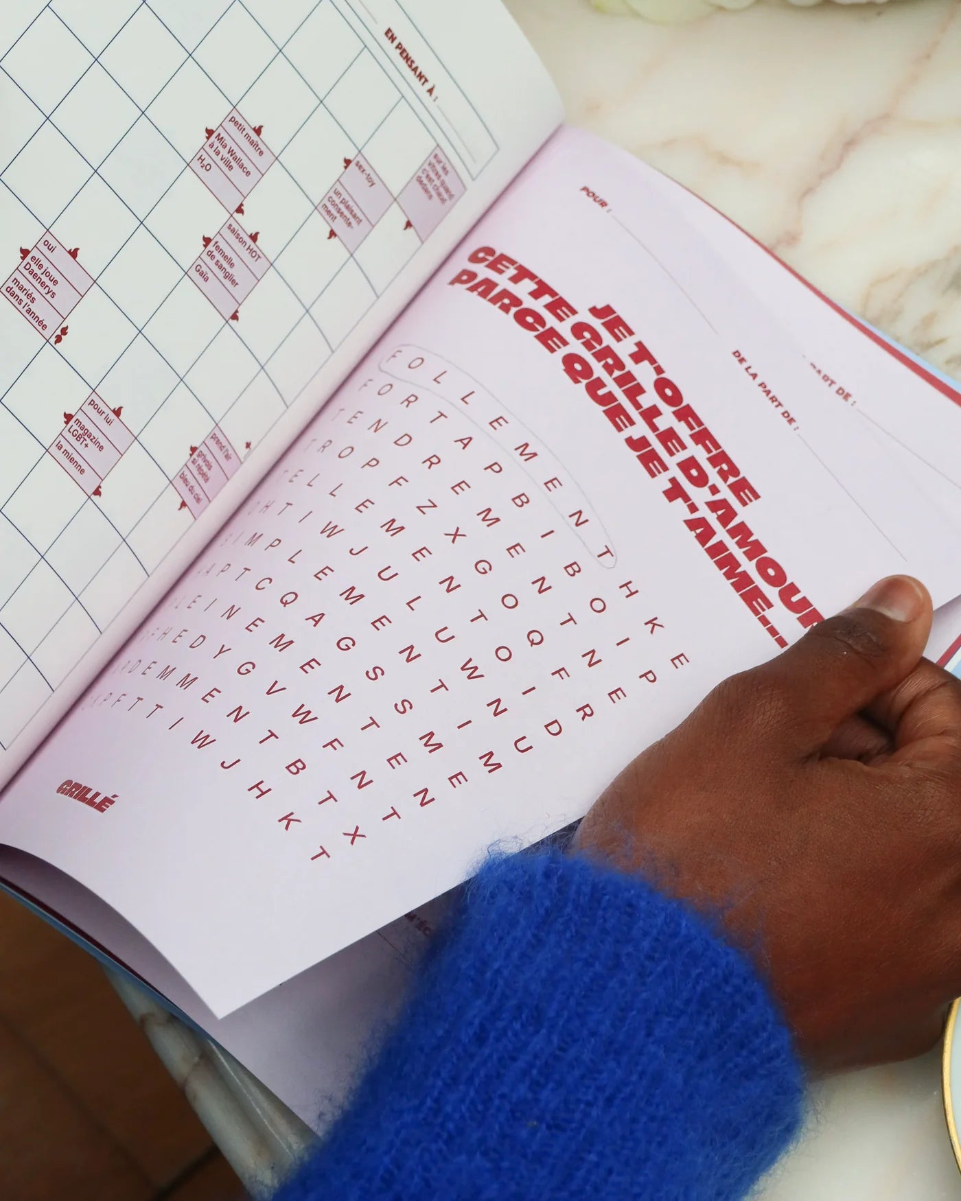 Mots fléchés | Amour