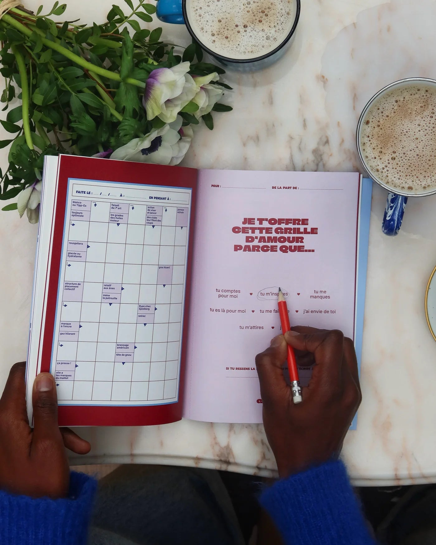 Mots fléchés | Amour