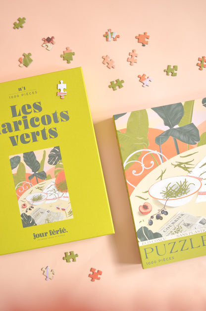 Puzzle 1000 pièces | Les haricots verts