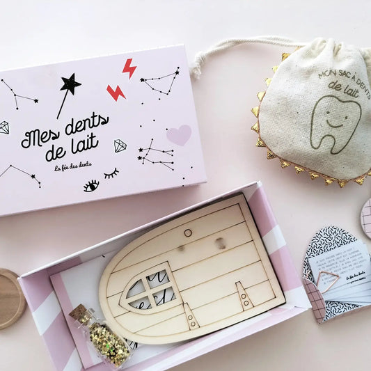 Kit dents de lait | petite souris ou fée des dents